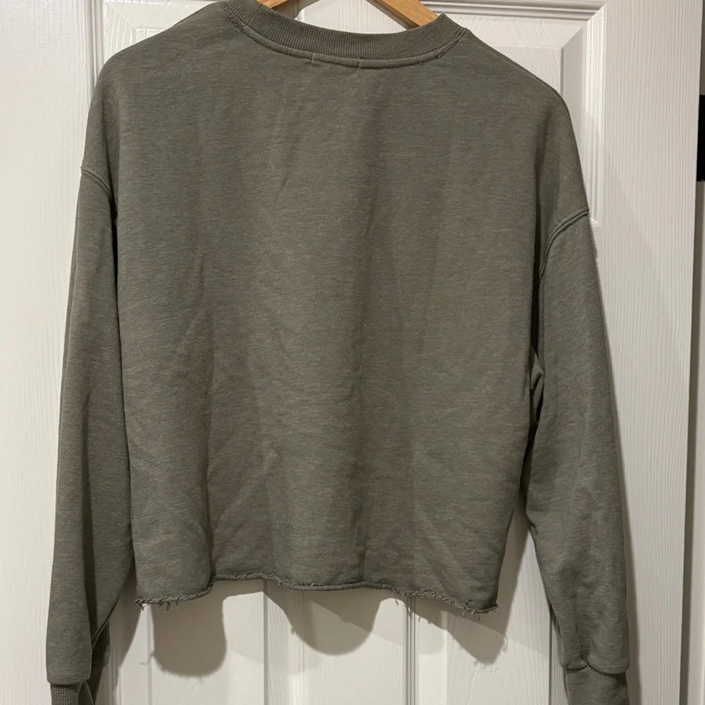 Z Supply Olive Green Sweatshirt - Picture 6 of 6